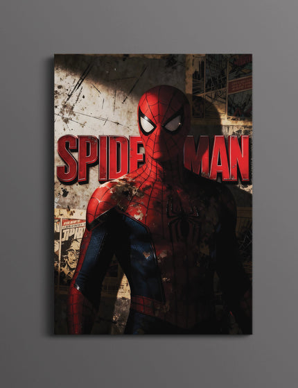Spider-Man Dark Poster | Marvel Superhero Wall Art Lazywalls