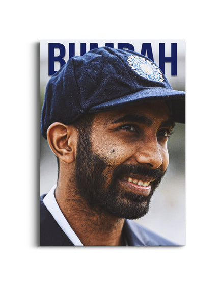 Jasprit Bumrah Poster | Indian Cricket Fast Bowling Icon Wall Art Lazywalls