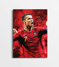 Cristiano Ronaldo Portugal Poster – CR7 Football Wall Art Lazywalls