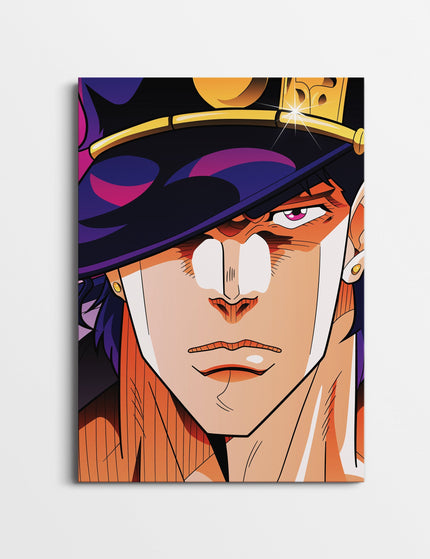Jotaro Kujo Anime Poster | Stardust Crusaders Wall Art Lazywalls