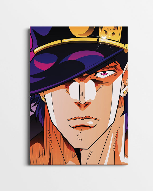 Jotaro Kujo Anime Poster | Stardust Crusaders Wall Art Lazywalls