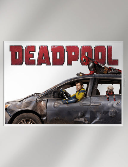 Deadpool & Wolverine Poster | Superhero Wall Art Lazywalls