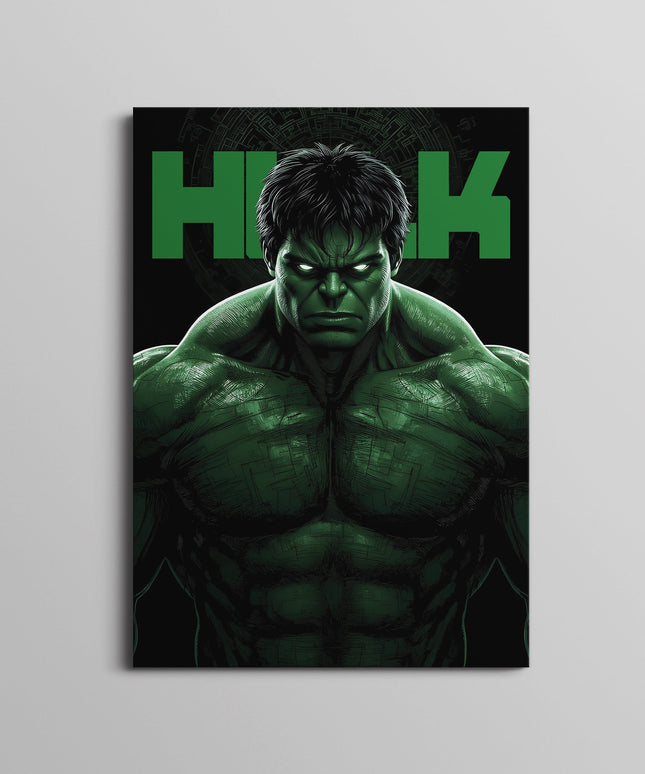 Hulk Dark Poster | Marvel Superhero Wall Art Lazywalls