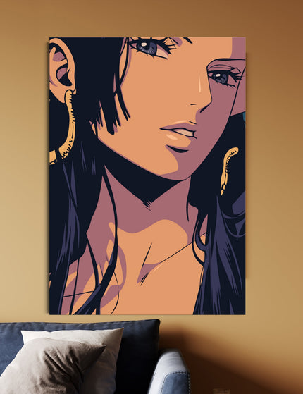 Nico Robin Luxury Aesthetic Poster | One Piece Anime Wall Art Lazywalls
