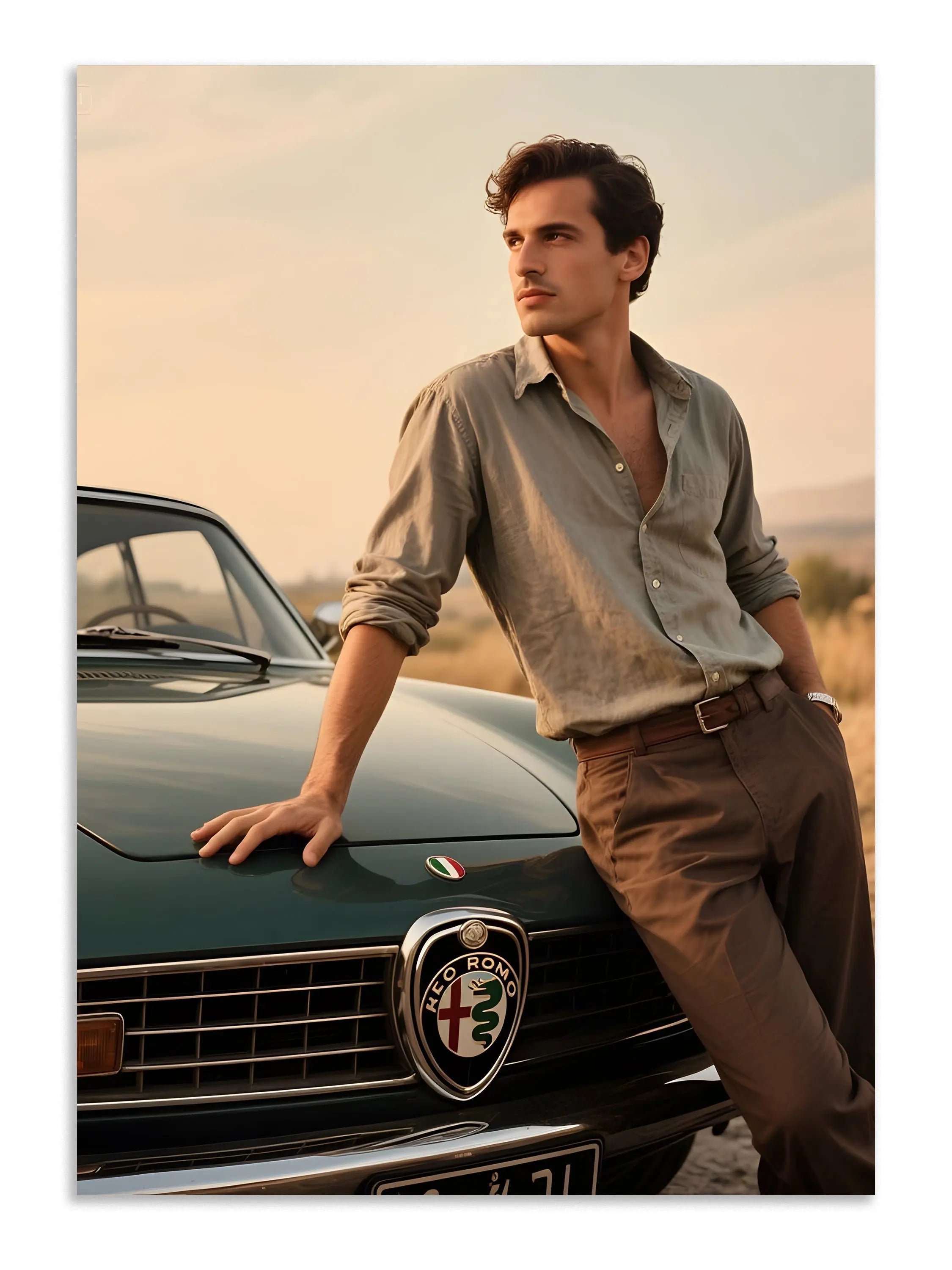 Alfa Romeo Car Wall Art Poster Lazywalls