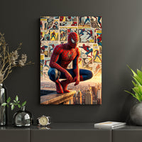 Spider-Man Comic Poster | Marvel Superhero Wall Art Lazywalls