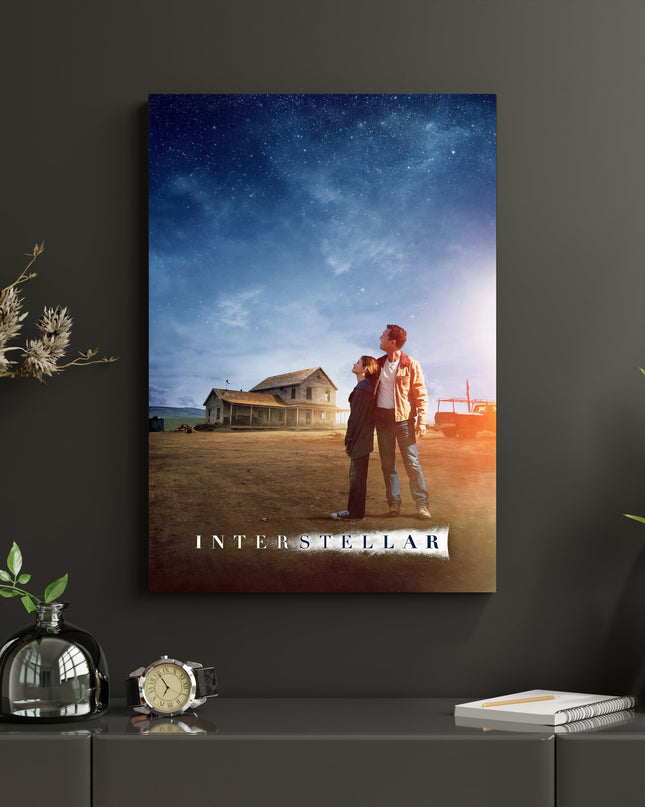Interstellar Poster | Cinematic Space Movie Wall Art Print Lazywalls
