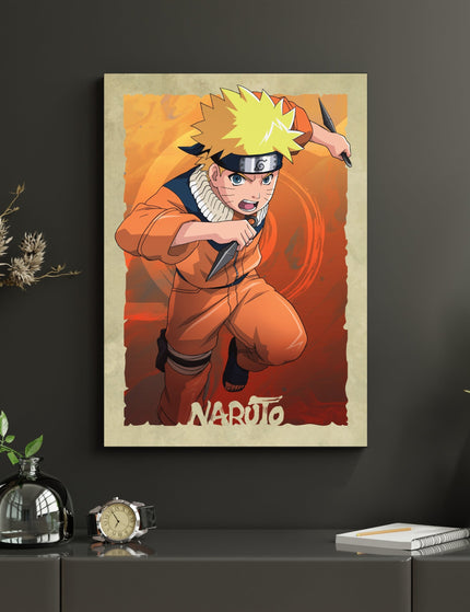 Naruto Poster | Naruto Uzumaki Anime Ninja Wall Art Lazywalls