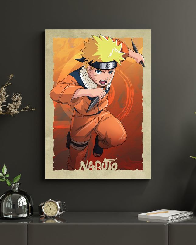 Naruto Poster | Naruto Uzumaki Anime Ninja Wall Art Lazywalls