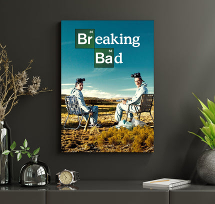 Breaking Bad Poster | Crime Drama TV Series Wall Art Print Lazywalls