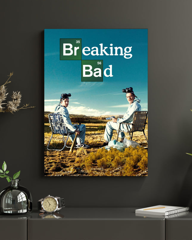 Breaking Bad Poster | Crime Drama TV Series Wall Art Print Lazywalls