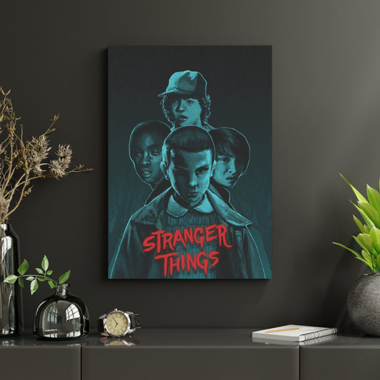 Stranger Things Dark Poster | Retro Sci-Fi Horror Wall Art Lazywalls