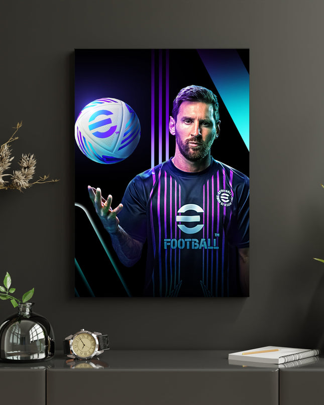 Lionel Messi Inter Miami Wall Poster | Football Wall Art Lazywalls