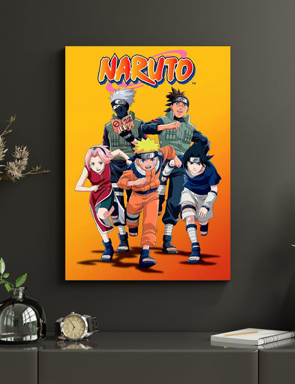 Naruto Team 7 Poster | Naruto Anime Wall Art for Bedroom & Gaming Room Lazywalls