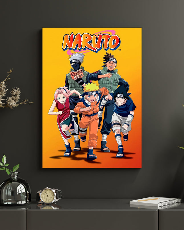 Naruto Team 7 Poster | Naruto Anime Wall Art for Bedroom & Gaming Room Lazywalls