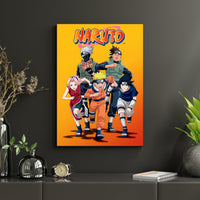 Naruto Team 7 Poster | Naruto Anime Wall Art for Bedroom & Gaming Room Lazywalls