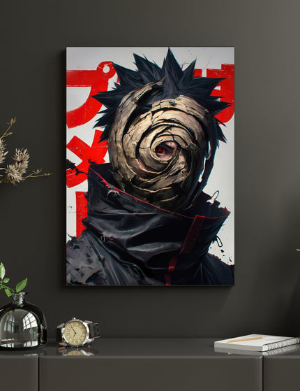 Obito Uchiha Poster | Tobi Mask Naruto Shippuden Anime Wall Art Lazywalls