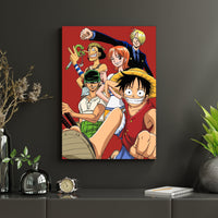 One Piece Straw Hat Pirates Poster | Luffy & Crew Anime Wall Art Lazywalls