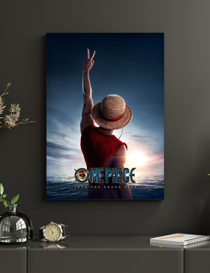 One Piece Luffy Poster | Anime Wall Art for Bedroom & Gaming Room Lazywalls