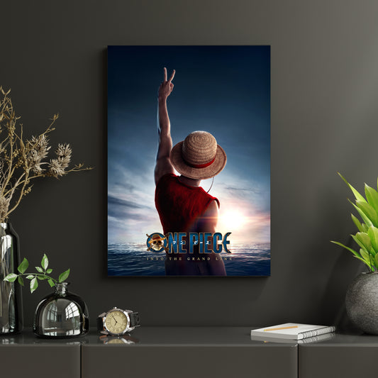 One Piece Luffy Poster | Anime Wall Art for Bedroom & Gaming Room Lazywalls