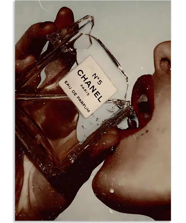 Chanel No.5 Luxury Perfume Poster Lazywalls