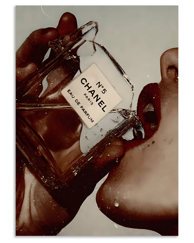 Chanel No.5 Luxury Perfume Poster Lazywalls