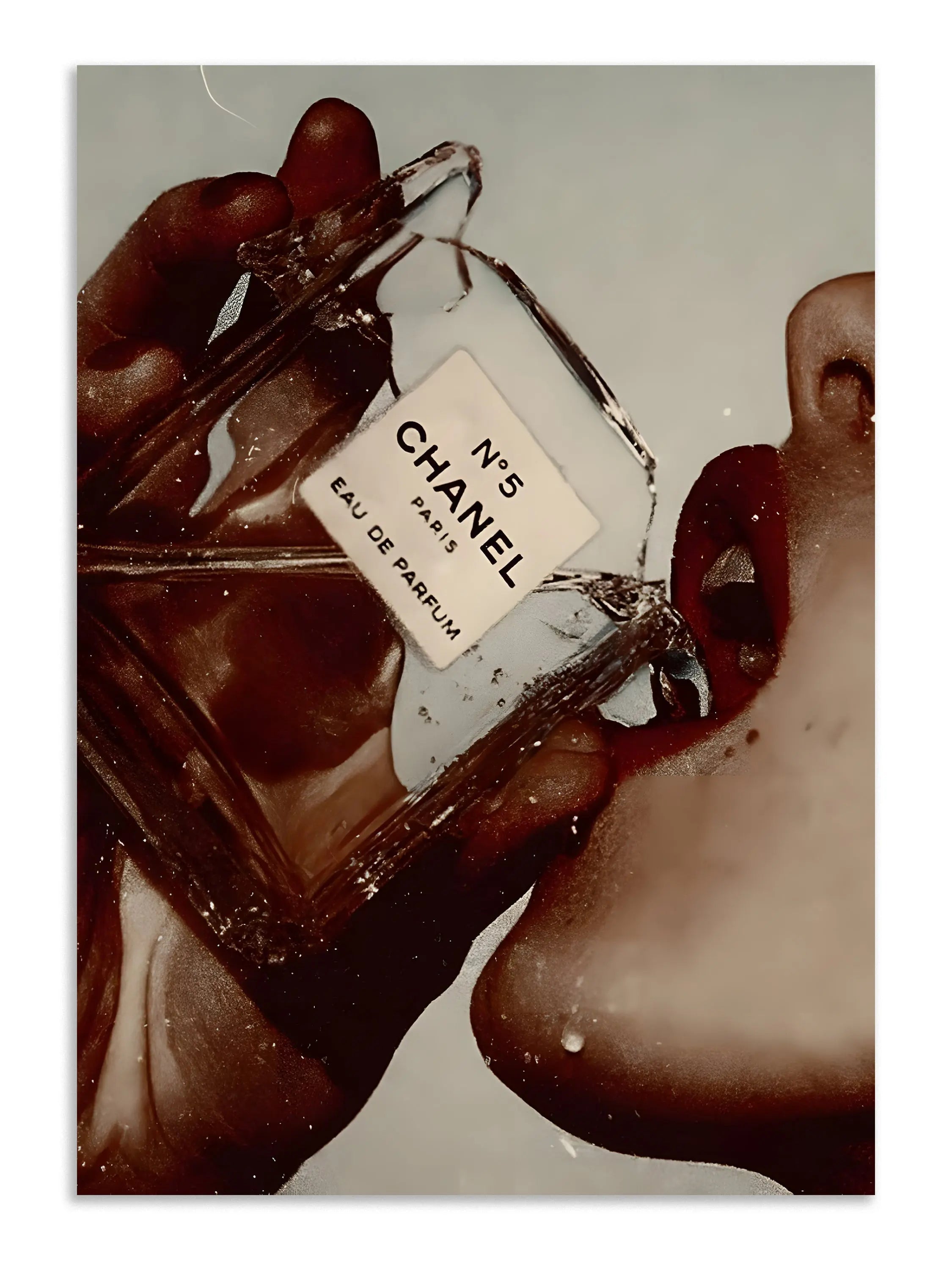 Chanel No.5 Luxury Perfume Poster Lazywalls
