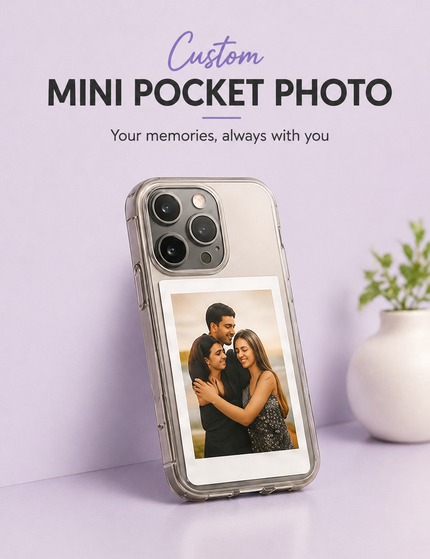 Custom Mini Pocket Photos (Set of 5) Lazywalls