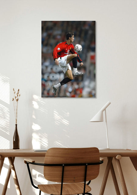 Cristiano Ronaldo Manchester United Wall Art Lazywalls