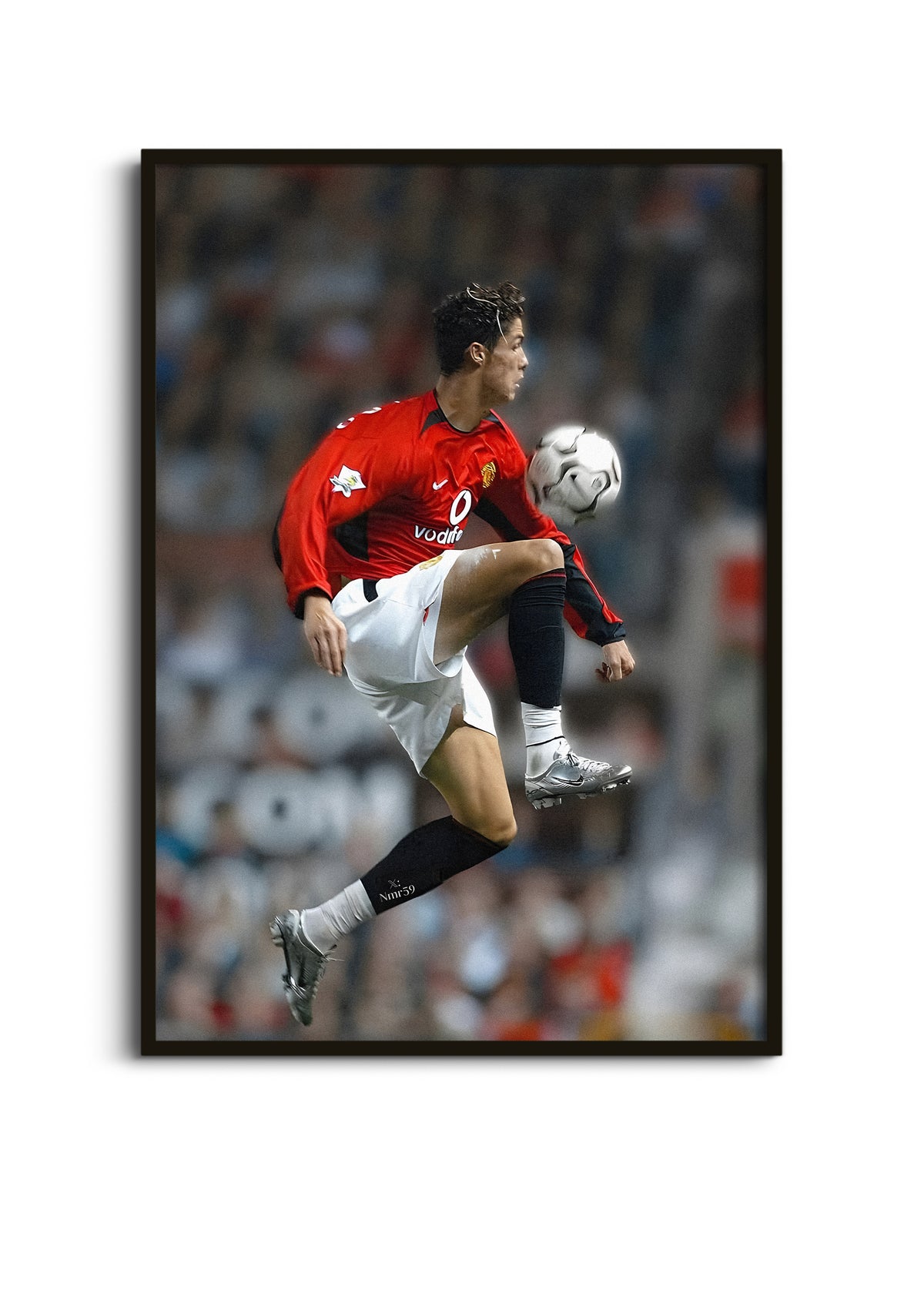 Cristiano Ronaldo Manchester United Wall Art Lazywalls