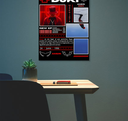 DUKI AMERI 2024 Poster Lazywalls
