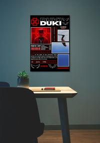 DUKI AMERI 2024 Poster Lazywalls
