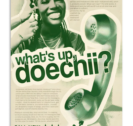 Doechii Poster Print Lazywalls