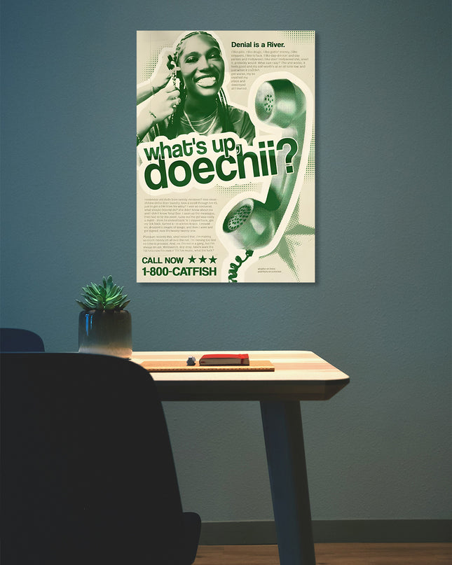 Doechii Poster Print Lazywalls