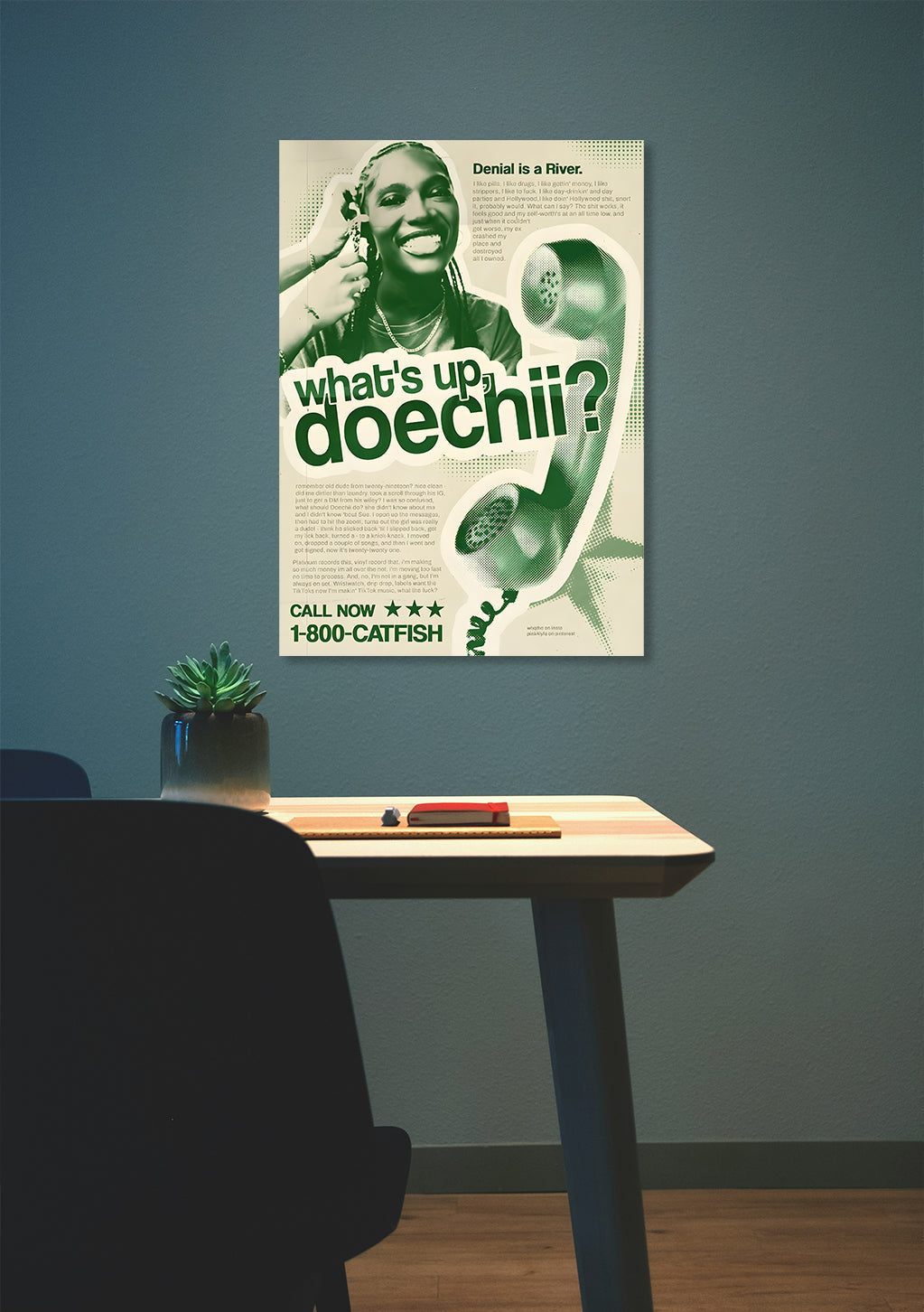 Doechii Poster Print Lazywalls