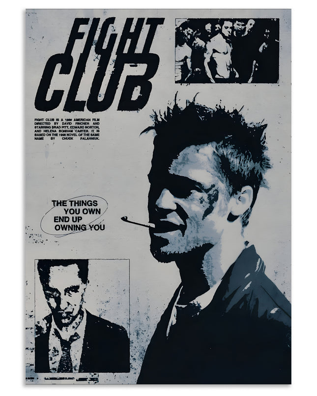 FIGHT CLUB POSTER Lazywalls