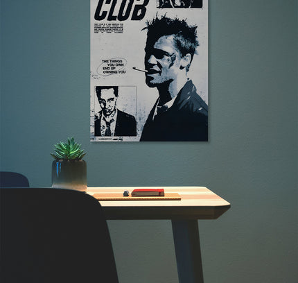 FIGHT CLUB POSTER Lazywalls