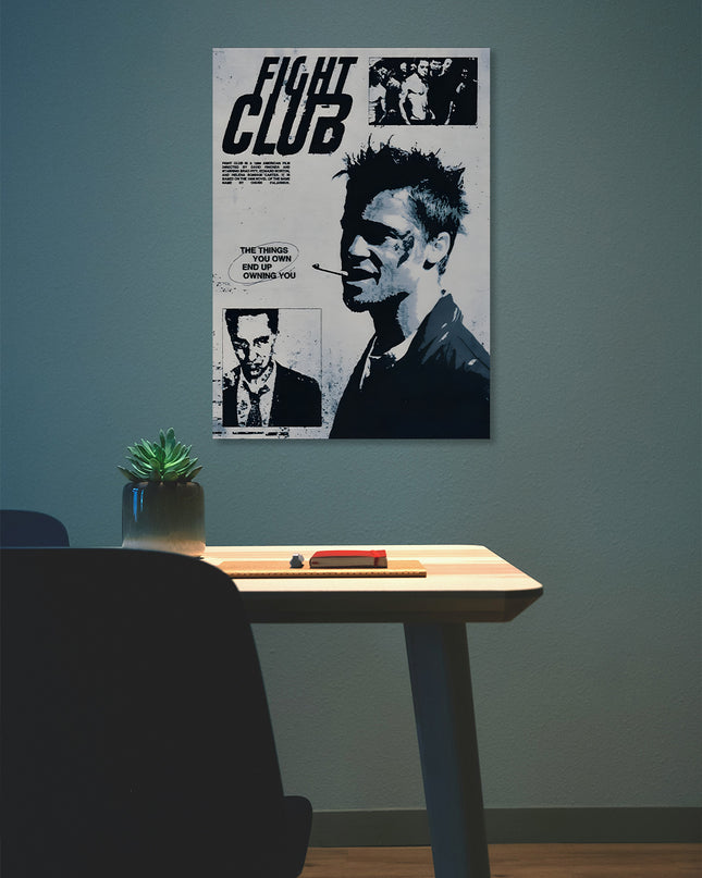 FIGHT CLUB POSTER Lazywalls