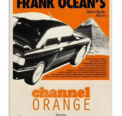 FRANK OCEAN VINTAGE POSTER Lazywalls