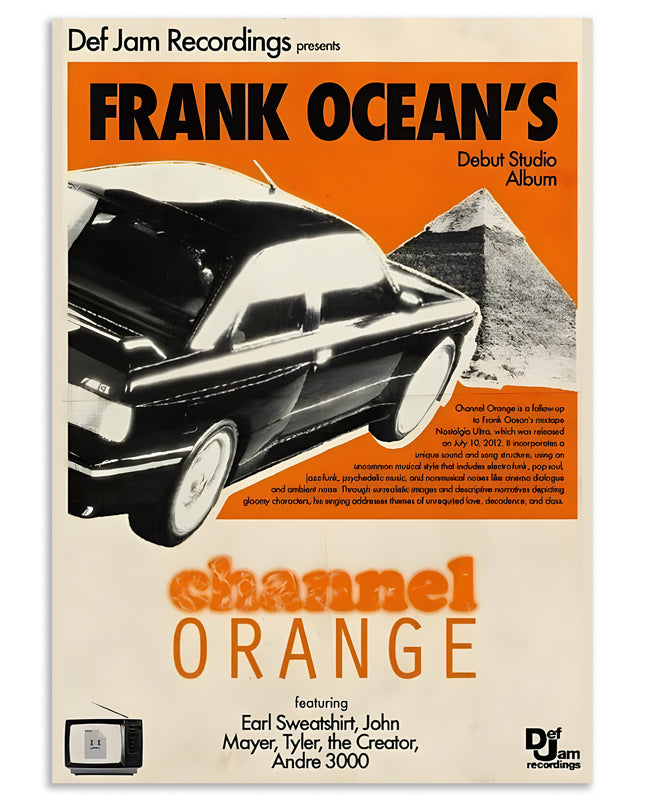 FRANK OCEAN VINTAGE POSTER Lazywalls