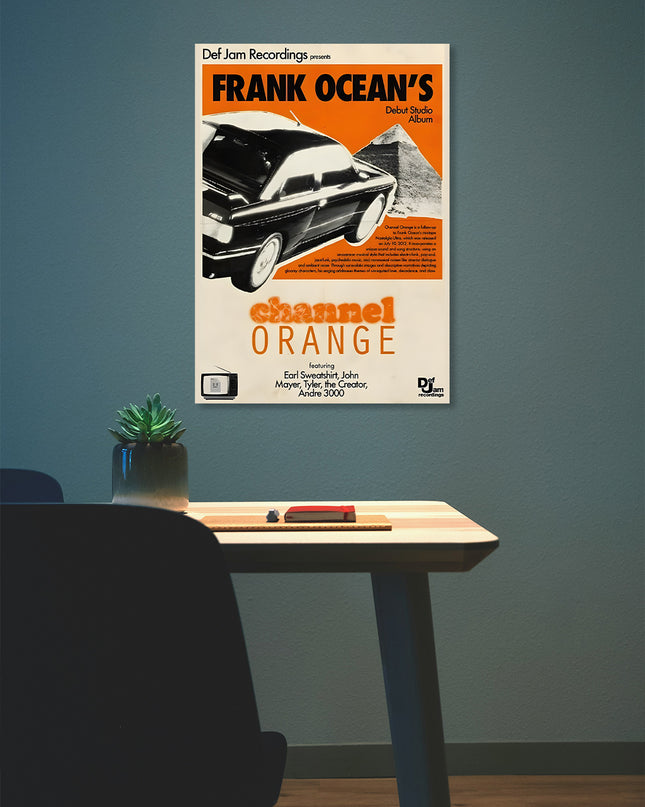 FRANK OCEAN VINTAGE POSTER Lazywalls