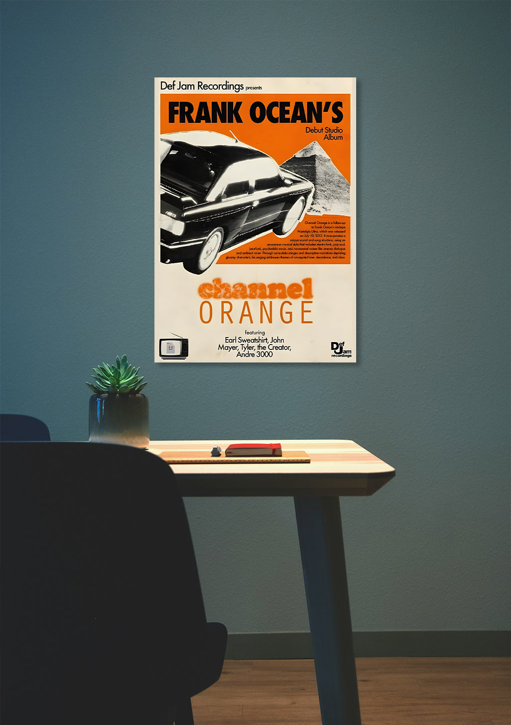 FRANK OCEAN VINTAGE POSTER Lazywalls