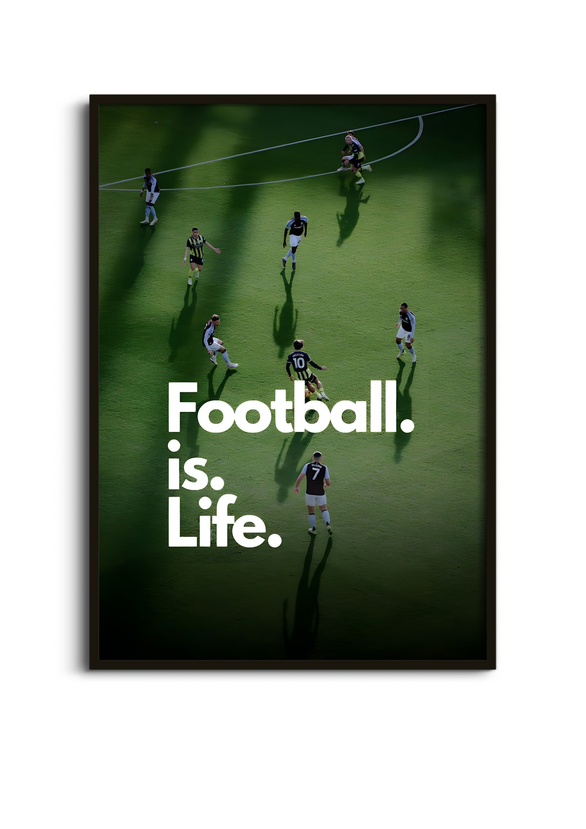 Football Is Life Wall Art Lazywalls