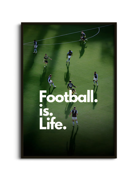 Football Is Life Wall Art Lazywalls