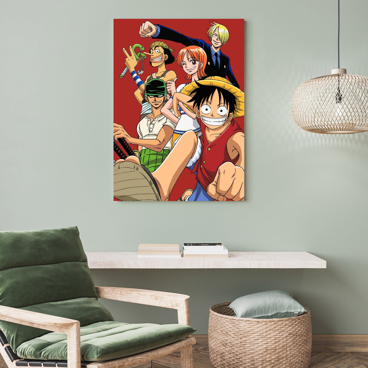 One Piece Straw Hat Pirates Poster | Luffy & Crew Anime Wall Art Lazywalls