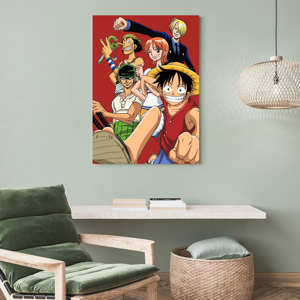 One Piece Straw Hat Pirates Poster | Luffy & Crew Anime Wall Art Lazywalls