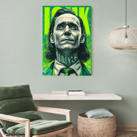 Loki Poster Marvel Wall Art | God of Mischief Room Decor Lazywalls