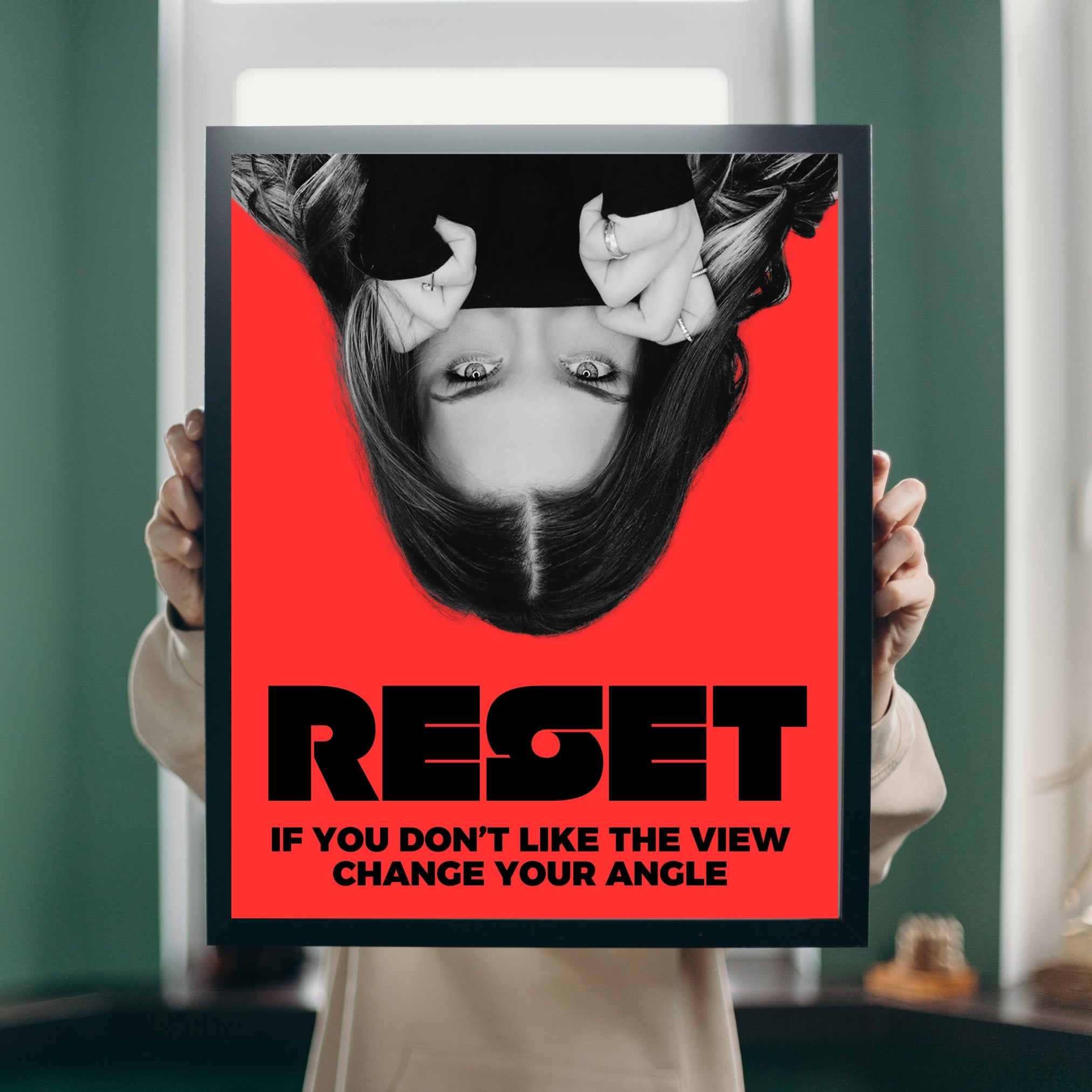 Red Reset Poster