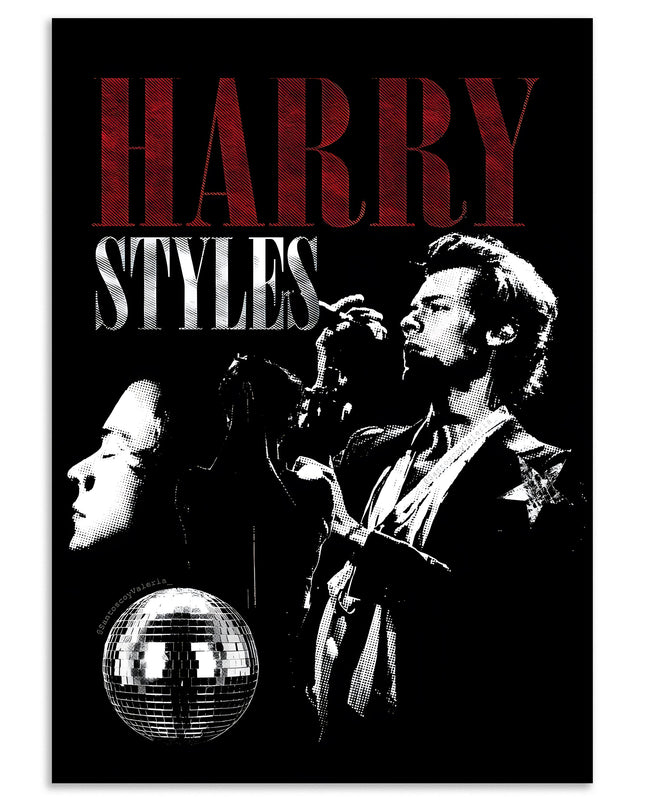 Harry Styles Poster Wall Art Decor Lazywalls