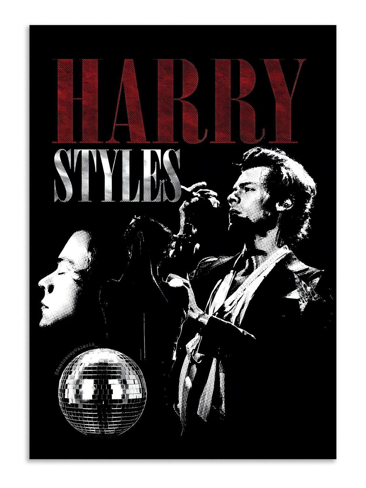 Harry Styles Poster Wall Art Decor Lazywalls